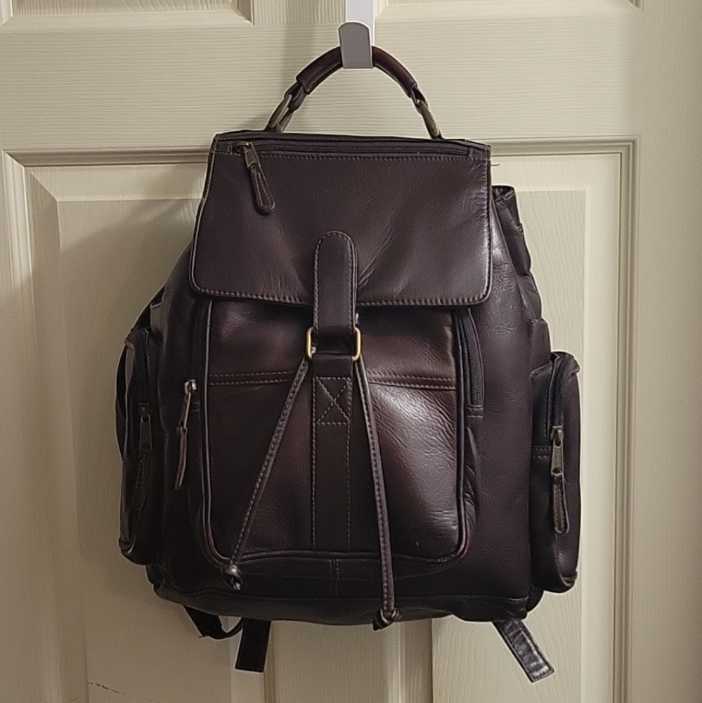CLAVA American - Urban Survival Leather Backpack - UNISEX